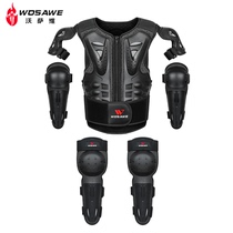 WOSAWE motorcycle protective gear childrens armor child riding protection sports knee elbow pad shoulder protection set