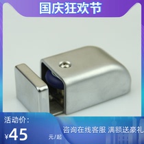 Top hardware accessories glass door guide positioner stopper holder Pearl Chrome 0188