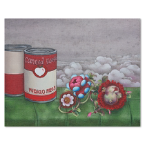 Sichuan American Academy Wang Qiao Huang Xiao 02 on the layout of the original parlor is painted in the parlor collection