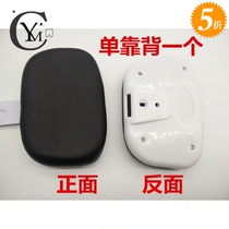 Black electric car rear seat backrest battery bicycle child seat back universal seat cushion modified simple new