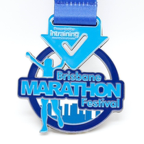 Baking Varnish Process Metal Medal Marathon Running Games for Gold Dingding to Personality LOGO Medal