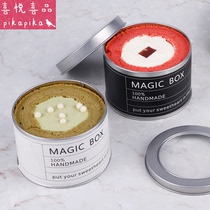 Net red dessert Soymilk box Cake tin tin tin cake box Mousse cake baking ice cream tin