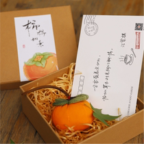 Toast Persimmon Ruyi Handmade Cloth Art Chinese Traditional Chinese Medicine Avet Sachet Pendant Birthday Gift Box Nanjing Pioneer Bookstore