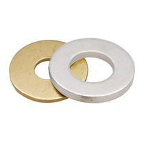 Brass flat gasket enlarged flat gasket copper large outer diameter gasket M2-M24 copper plated nickel pure copper enlarge gasket