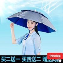 Fishing umbrellas rain men and women sun wind and work thick with oversized girls headband