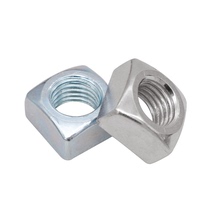 Square nut M3M4M5M6M8M10M12M16M20 stainless steel four-way screw cap galvanized square nut DIN557