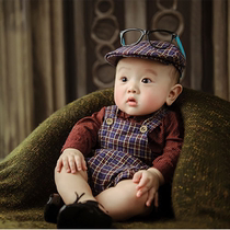 2018 new children Photographic clothing Studios Mens 100 days old Baby theme Art Photography Han Edition Apparel