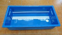 Scale basin measuring basin koi with blue ruler basin 120*60 * 35cm fishery special self-adhesive measuring size 1 pair