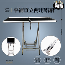 Aluminum alloy stall box Jewelry box Jewelry box Jewelry display box Dual-use pulley Night market stall display shelf