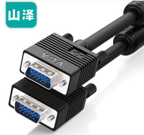 Shanze (SAMZHE) VM-7010 Engineering Grade HD Dual Magnetic Ring VGA Cable 3 6 Core Needle Needle 1 Meter