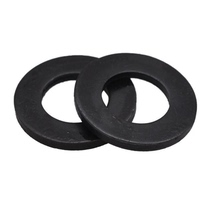 Carbon Steel Hair Black Flat Gasket M3-M48 High Strength Plus Hard Spacer National Mark Size No Burr DIN125 GB97