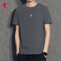 Jordan short sleeve T-shirt men 2021 new summer loose breathable student Leisure half sleeve mens sportswear