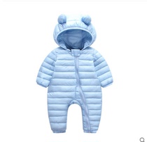 Baby jumpsuit cotton clothes newborn clothes baby clothes children autumn and winter newborn baby winter out to hold clothes