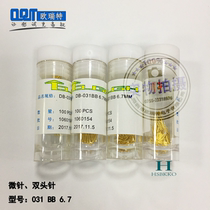 Microneedle double head probe model: 031 BB 6 7 test needle boxed with 100 support