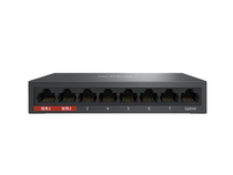MERCURY MERCURY MCS1108D steel shell switch 260 meters over-range port transmission 8 ports 100 megabytes security monitoring private switch installation high-speed splitter compact desktop