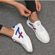Sails shoes mens 2020 new Korean version trends 100 hitchhiking shoes sports casual dermis small white shoes mens summer breathable