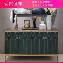 Light Extravagant Shoes Cabinet Entrance door Living room Hyun Off cabinet Modern minimalist Partition Decorative cabinet Entrance Garden Lockers Dining Side Cabinet