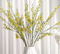 Chinese wind room TV cabinet dining table decoration of home decoration of ramei simulation flower simulation flower decoration