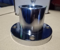 Chrome-plated optical shaft support seat Optical shaft flange bearing seat Optical shaft holder Shaft bearing Reduced diameter bearing 18 22