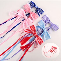 Girl Hanfu floral headdress baby tassel step shake hair clip hairpin baby girl princess Chinese style jewelry