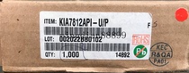 KIA7812AP1 TO-220F plastic 12V KIA7812API three-terminal voltage regulator tube line