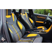 Nanning custom-made car bag leather seat interior roof refurbished modified fur ventilated custom door panel color change