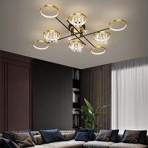 Living room lamp modern simple home atmosphere master bedroom ceiling lamp 2021 New Nordic restaurant room chandelier