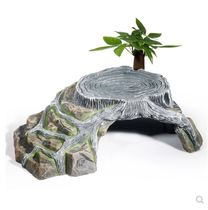 Small climbing platform oversized turtle climbing imitation natural stone landscaping nest climbing ladder drying back to avoid drying platform