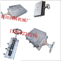 Screw manual sliding table drag plate guide dovetail groove hand wheel one-word slider operation mechanical workbench linear module