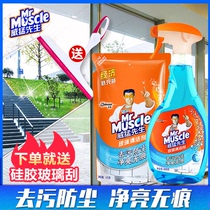 Mr. Veterinary glass cleaner household dedivage bathroom remove scaling glass cleaner glass cleaner