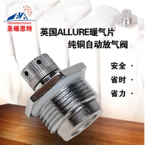 Hydropower radiator Home heater Automatic exhaust valve exhaust pure copper valve manual running wind