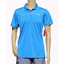 Wilson Wilson Wilson spring and summer mens tennis POLO shirt sports T-shirt mens short-sleeved top sports