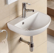 Creative ceramic wall-mounted wash basin small toilet wash basin balcony small hanging basin mini Basin pool hanging Basin