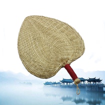 Handmade puff fan cattail fan palm fan palm fan palm leaf fan banana fan light baby fan