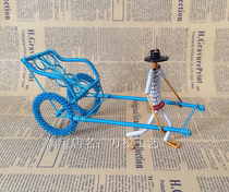 Custom Finished Handmade DIY Wire Aluminum Wire Art Ornaments Pistol Floor Pendant Finished Styling Toy