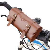 Folding car retro self-propelled car front bag mountain bike bag saddle bag seat bag car seat bag riding bag