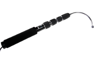 TFSM telescopic bend leakage scanning probe test gas leak or electrical discharge extension up to 2m