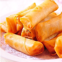 Vegan Spring Rolls Fried Cafe Club Hotel Specialty snacks 260g 16 lazy dishes