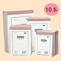  Qianglin sticky notes thickened white paper sticky notes small book 100K draft notebook Sticky notes booklet 10 multi-function small books wholesale portable blank draft book inner page can be torn