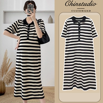 Pregnant woman Lieven dress Summer style long style big code blouse for pregnant woman skirt Summer thin knitted blouse skirt female summer dress