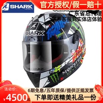 Shark Shark Helmet Motorcycle Helmet Sports Car Ghost Claw RACE-R PRO King Lorenzo Red Devil