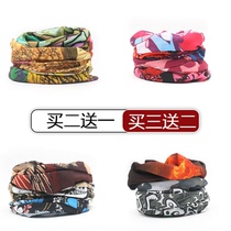 Outdoor magic headscarf collar headgear Neck cover Mens and womens summer cycling sports windproof sunscreen multi-functional