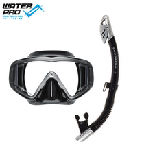 Scubapro American CRYSTAL diving mask mirror full dry breathing tube deep diving research wide-angle field