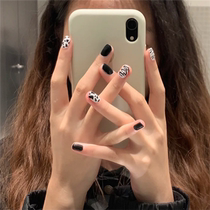 Nail patch 2021 New New Year Nail Art finished wear armor senior net red short natural picture nail piece