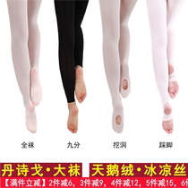 Danschego Professional Socks Training Socks Ballet Socks Woman Punch Cross Dance and Adult Pantyhose