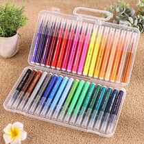 Soft head watercolor pen set for students Children beginners Hand-drawn art painting kindergarten washable non-toxic brush