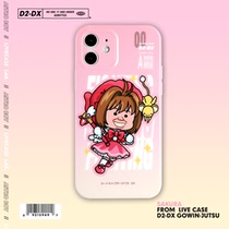LIVECASE original application Apple 13 mobile phone shell 11 cute teenage girl cherry iPhone12PROMAX full package XR