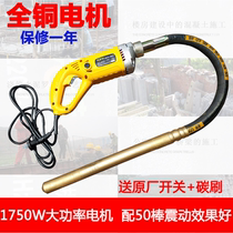 Single-phase 220v portable concrete vibrating bar motor shaker construction tool plug-in cement shaking bar