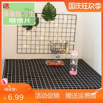 Tablecloth dormitory desk University students in Japanese Nordic hipster imitation cotton linen art computer desk bedroom CM