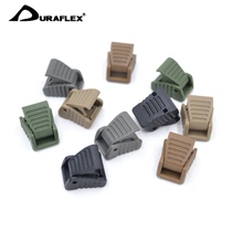 UTX donafo rope tail clip plastic steel finishing buckle finishing clip shoe lace clip rope clip head female double head clip buckle